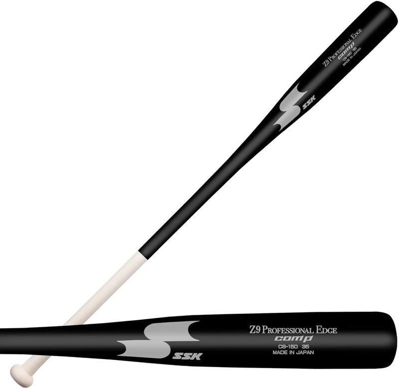 SSK Z9 Professional Edge Comp Coaches Wood Fungo Bat 33" 35" 37" - Baseball & Softball – 22+ Colors - 60 Day Warranty - Image 1